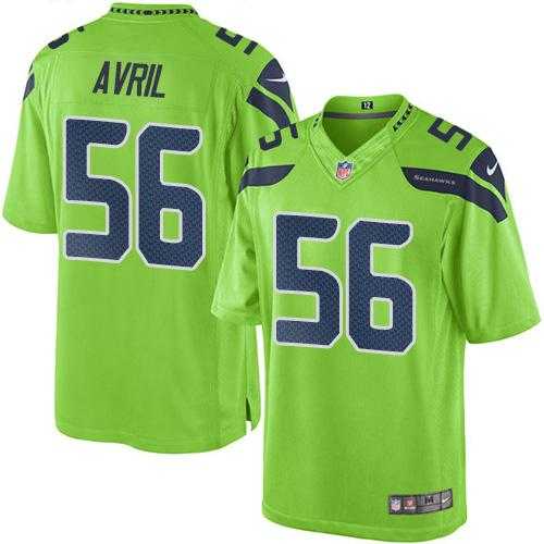 Nike Men & Women & Youth Seahawks 56 Cliff Avril Green Color Rush Limited Jersey,We sell and wholesale Nike Men & Women & Youth Seahawks 56 Cliff Avril Green Color Rush Limited Jersey on line form chian!